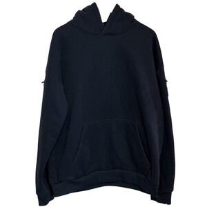 Comfrt 2XL Unisex Travel Essentials Hoodie Navy